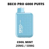 Cool Mint - BECO Pro 6000 Puffs Disposable Vape in Dubai, UAE